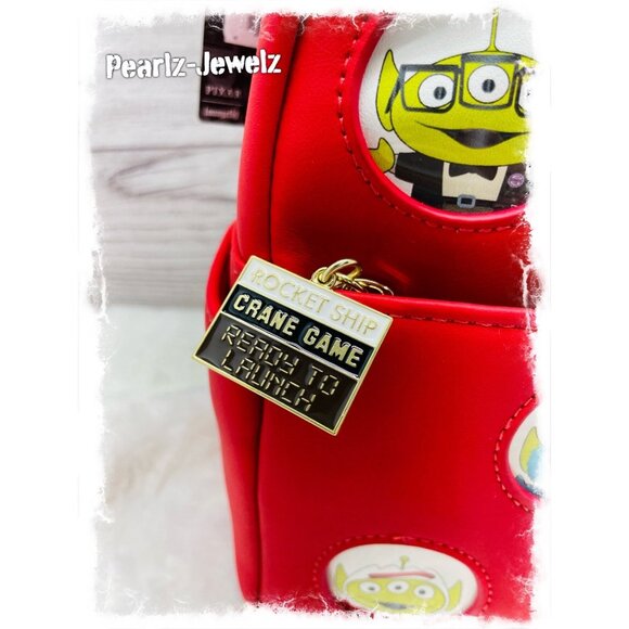 Loungefly Disney Pixar Toy Story Alien Remix Costume Red Mini Backpack NWT